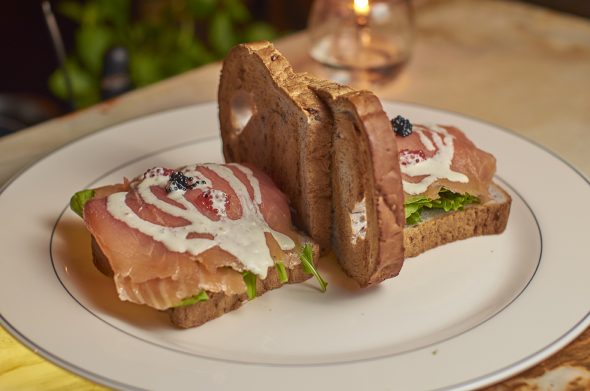Tostado de salmon